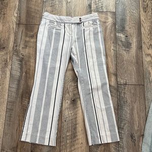 Striped pant from Anthropologie